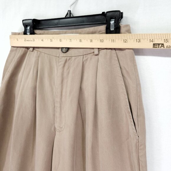 Reformation Mason Pleated Pants Size 0 Wide Leg Trouser 31" - Picture 8 of 16
